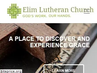 elimlutheran.org