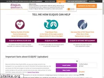 eliquis.com