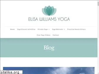 elisawilliamsyoga.com