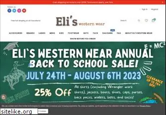 eliswesternwear.com