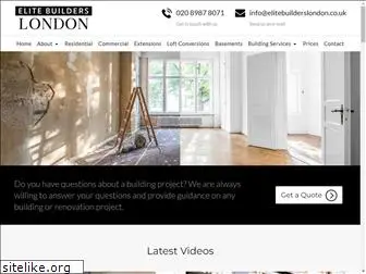 elitebuilderslondon.co.uk