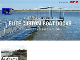 elitecustomboatdocks.com