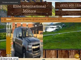 eliteinternationalmotors.com