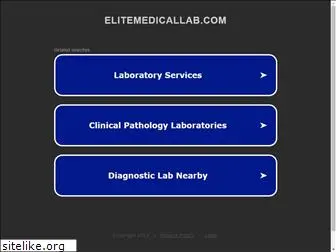 elitemedicallab.com