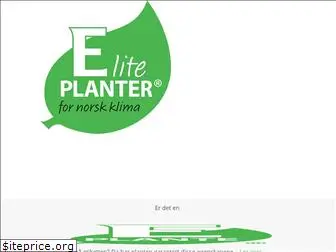 eliteplanter.no