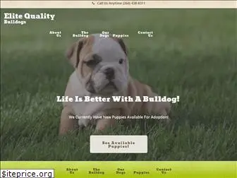 elitequalitybulldogs.com