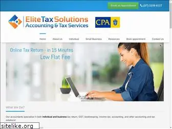 elitetaxsolutions.com.au