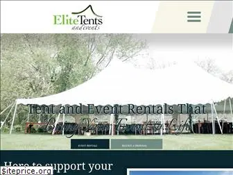 elitetentsandevents.com