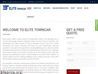 elitetowncar.com