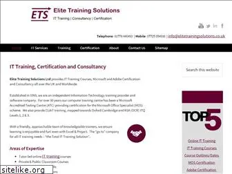 elitetrainingsolutions.co.uk