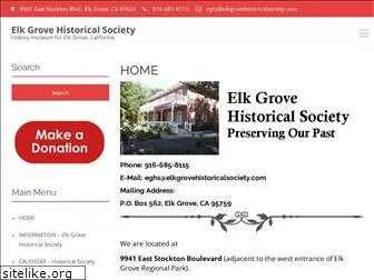 elkgrovehistoricalsociety.com