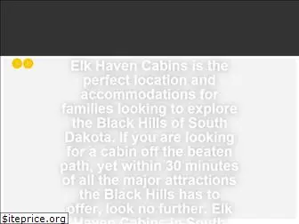 elkhavenvacationcabins.com