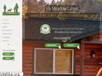 elkmeadowcabins.com