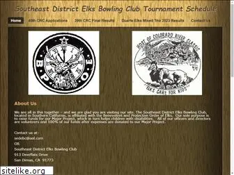 elksbowlingclub.org