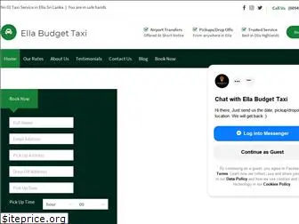 ellabudgettaxi.com