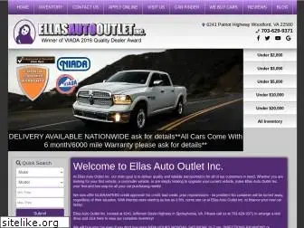 ellasautooutlet.com