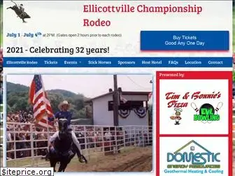 ellicottvillerodeo.com