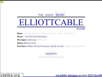 elliottcable.name