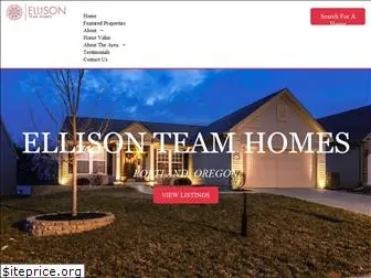 ellisonteamhomes.com