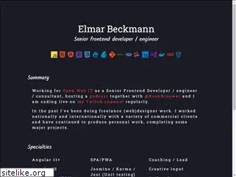 elmarbeckmann.com