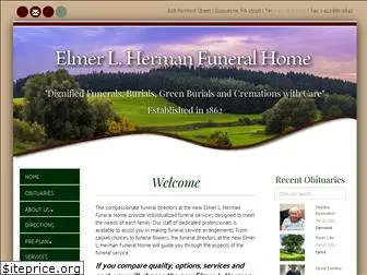 elmerhermanfuneralhome.com