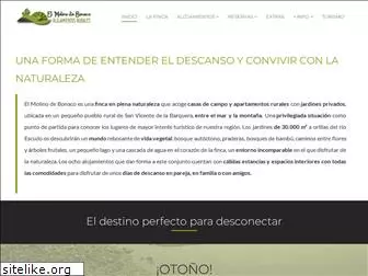 elmolinodebonaco.com