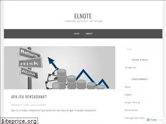 elnote.wordpress.com