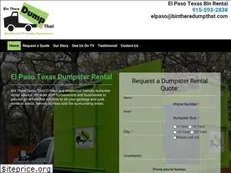 elpasodumpsterrental.net