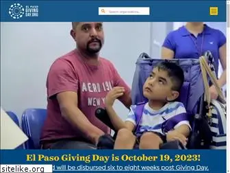 elpasogivingday.org