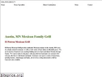 elpatronmexicangrillmn.com