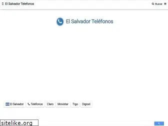 elsalvadortelefonos.com