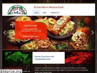 eltorobravomexicanfood.com