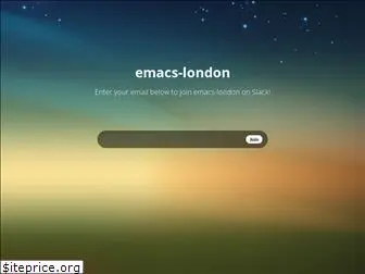 emacs-london.herokuapp.com