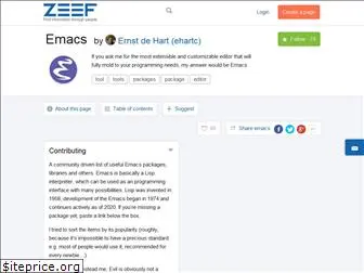 emacs.zeef.com