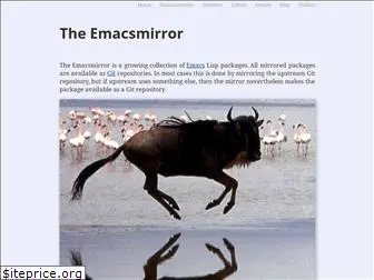 emacsmirror.net