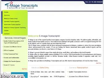 emagetranscripts.com