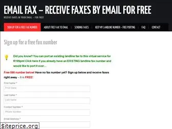 emailfax.co.za