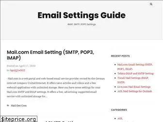 emailsettingsguide.com