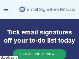 emailsignaturerescue.com