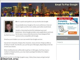 emailtofaxgoogle.com