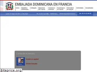 embajadadominicanaenfrancia.com