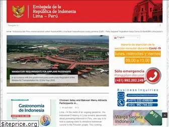 embajadaindonesia.pe