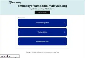 embassyofcambodia-malaysia.org