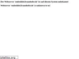 embedded.fraunhofer.de