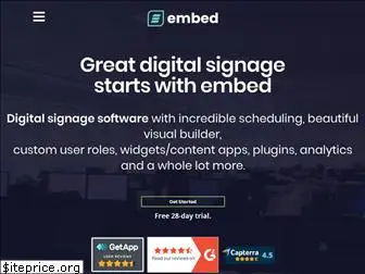 embedsignage.com