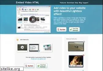 embedvideohtml.com