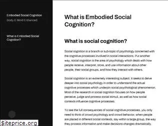embodiedsocialcognition.com