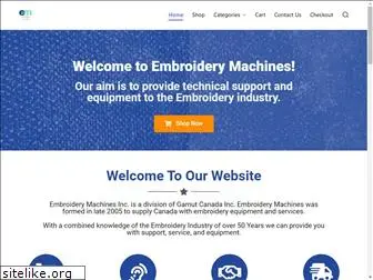 embroiderymachines.ca