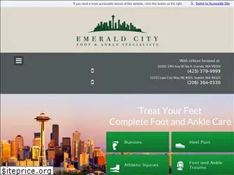 emeraldcityfootandankle.com