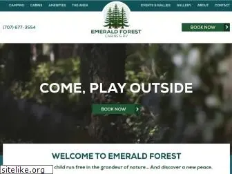 emeraldforestcabins.com